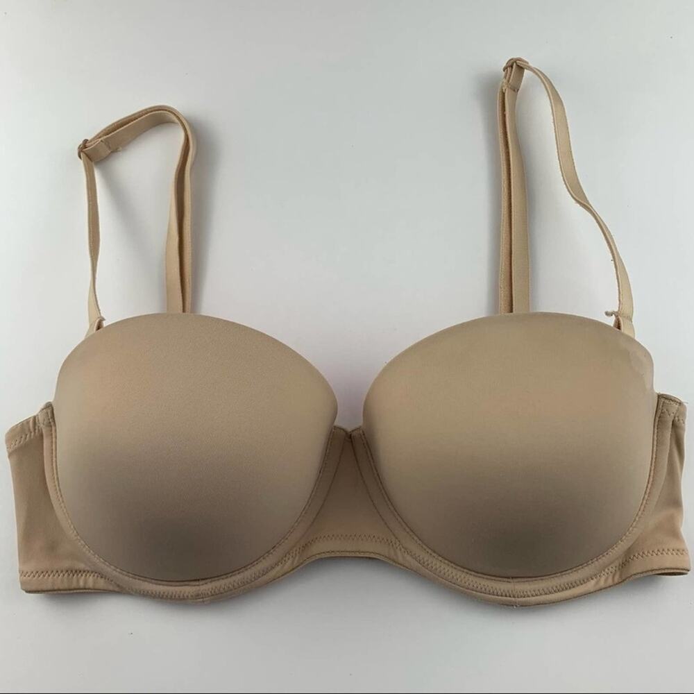 PINK Victoria’s Secret Multi-Way Push-Up Bra 32D #3877